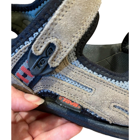 Teva Sandal Hudson Men Size 7 #6758 Brown w/orange accents. Hiking, Water sports - Picture 7 of 7